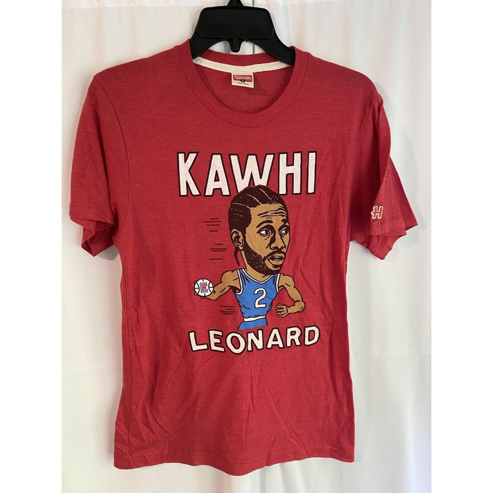 Homage Kawhi Leonard‎ Los Angeles LA Clippers Caricature Shirt Small